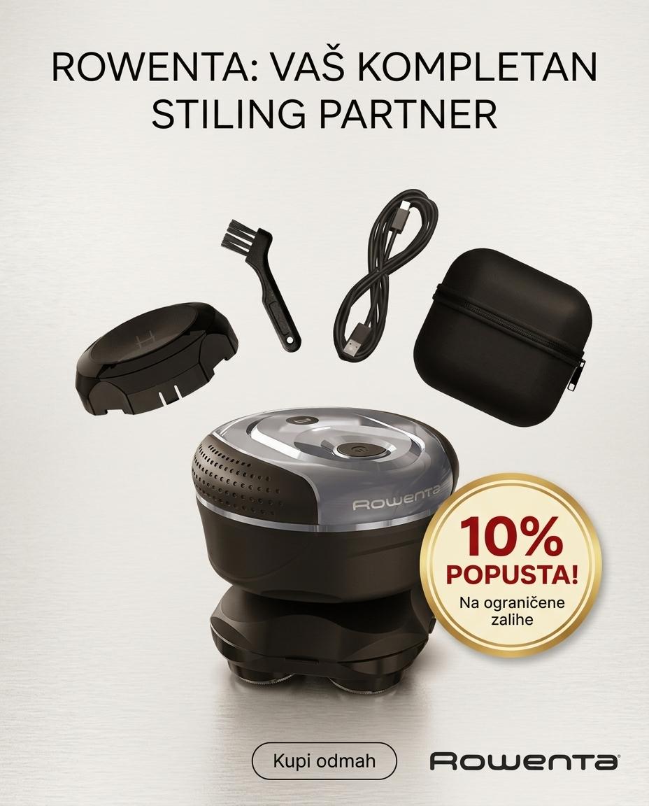 ROWENTA BRIJAČ ZA GLAVU TN3110
